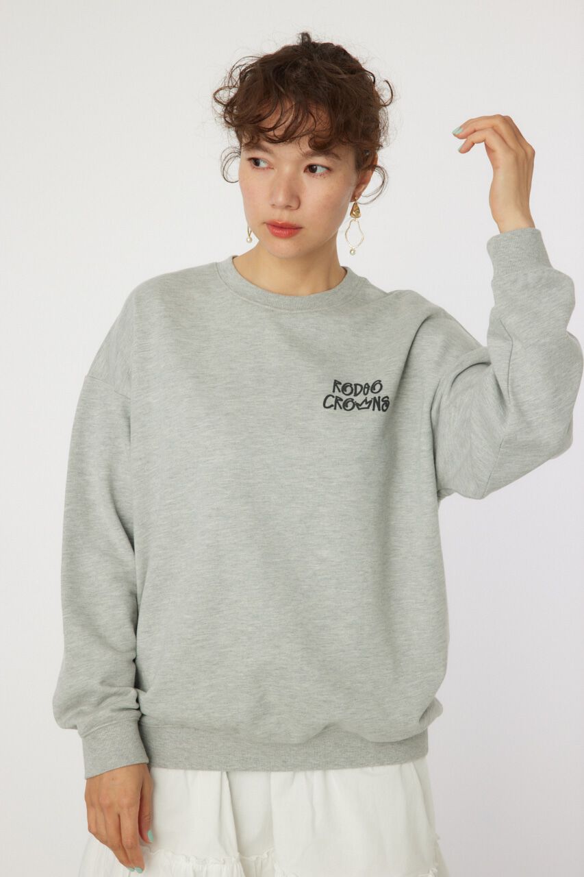 RODEO CROWNS「graffiti flagスウェットトップス」|パーカー|T.GRY