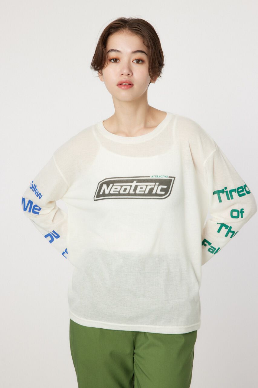 RODEO CROWNS「NeotericシアーロングスリーブTシャツ」|Tシャツ・カットソー|