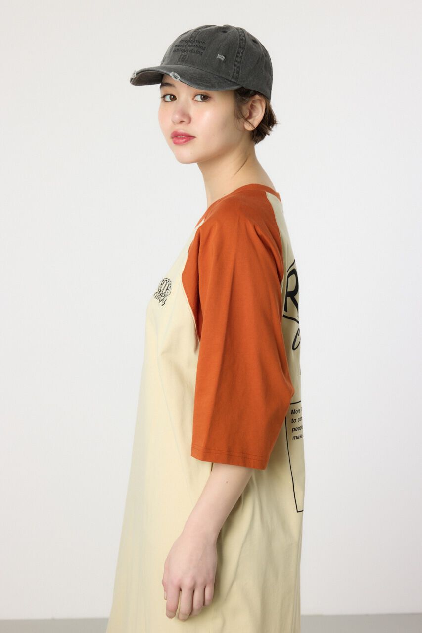 RODEO CROWNS「ロゴラグランスリーブワンピース」|ワンピース|