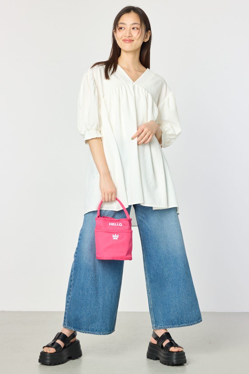 RODEO CROWNS「ギャザーチュニック2WAYブラウス」|シャツ・ブラウス|