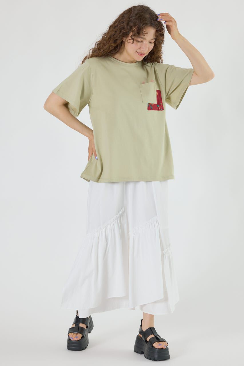 RODEO CROWNS「バックリボンアロハTシャツ」|Tシャツ・カットソー|