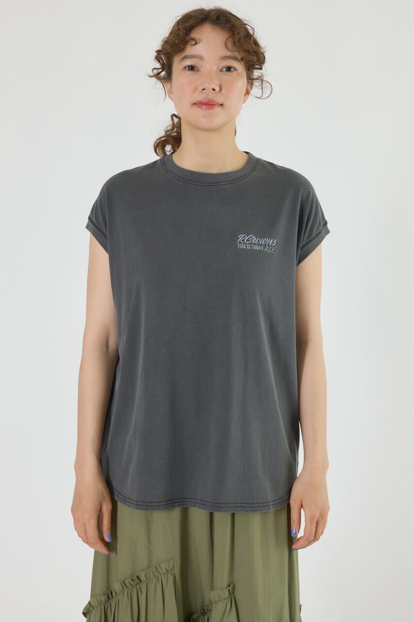 RODEO CROWNS「FADEロゴノースリーブトップス」|ニット・セーター|