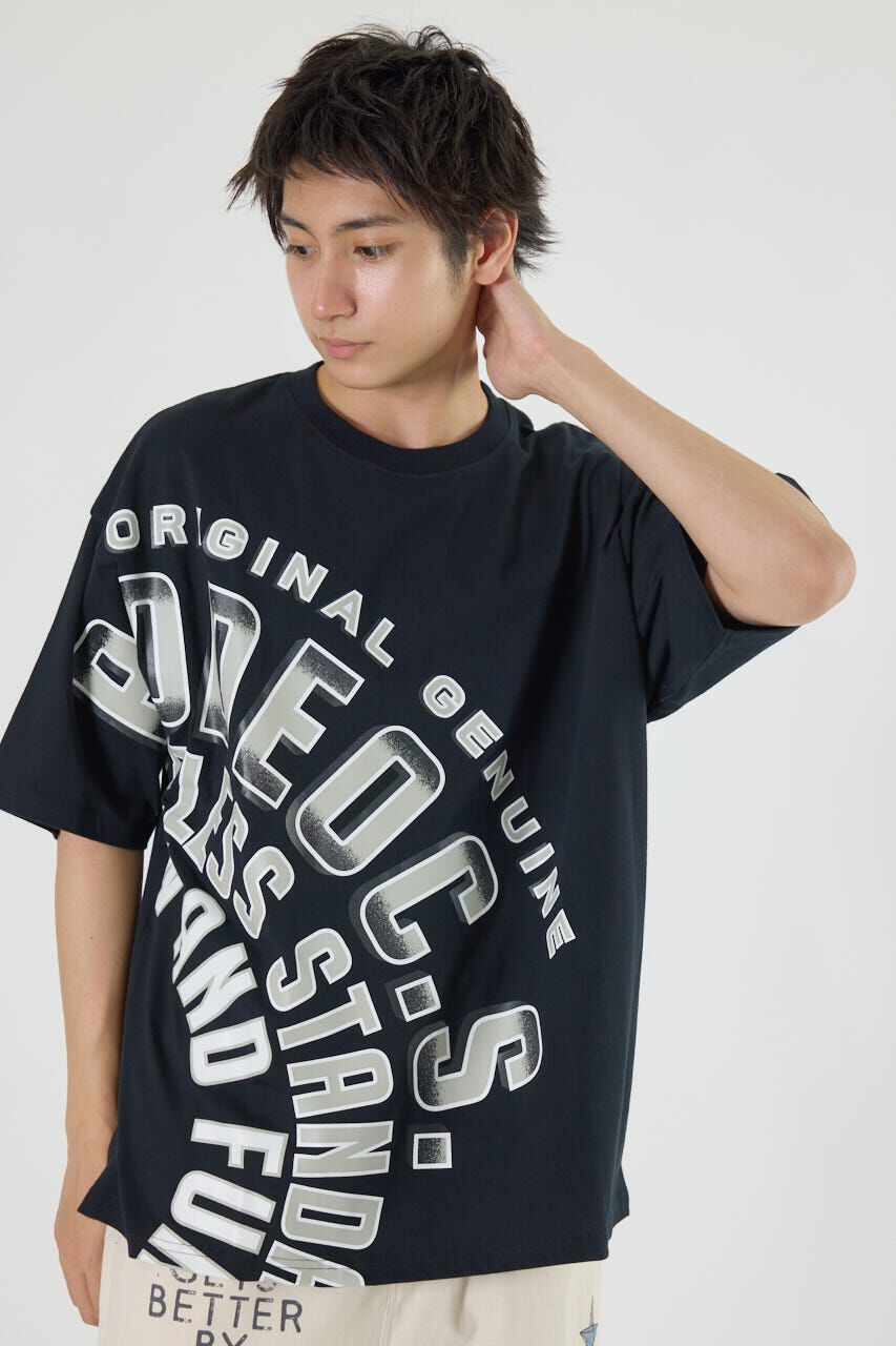 RODEO CROWNS「ハリウッドロゴTシャツ」|Tシャツ・カットソー|BLK