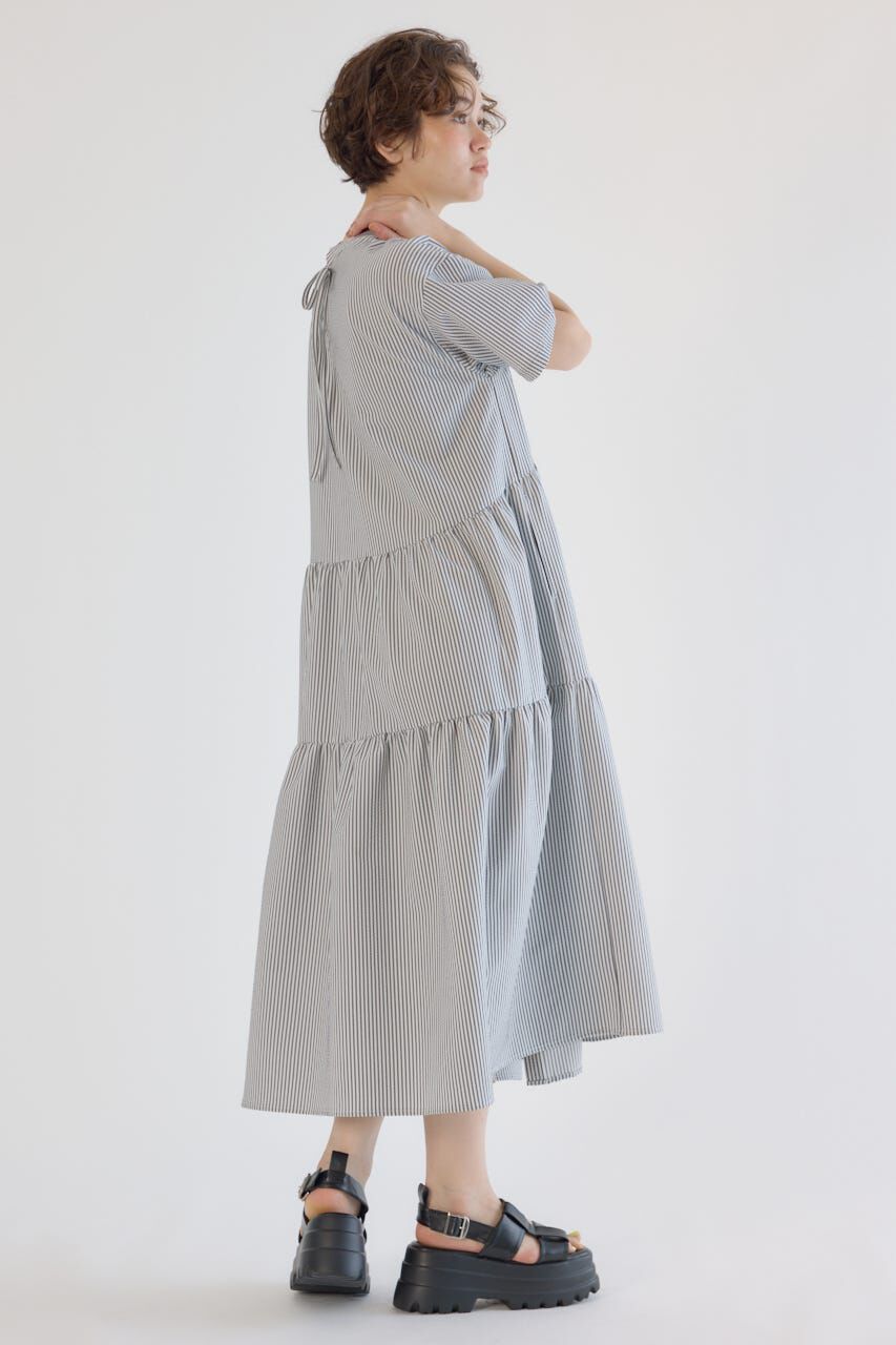 RODEO CROWNS「シアサッカーティアードワンピース」|ワンピース|