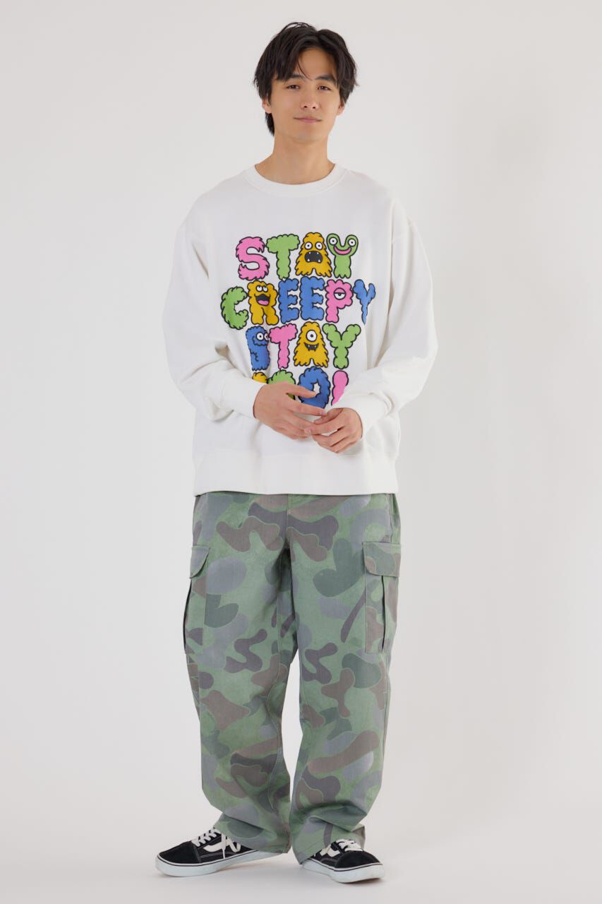 RODEO CROWNS「モンスターフォントスウェット」|パーカー|