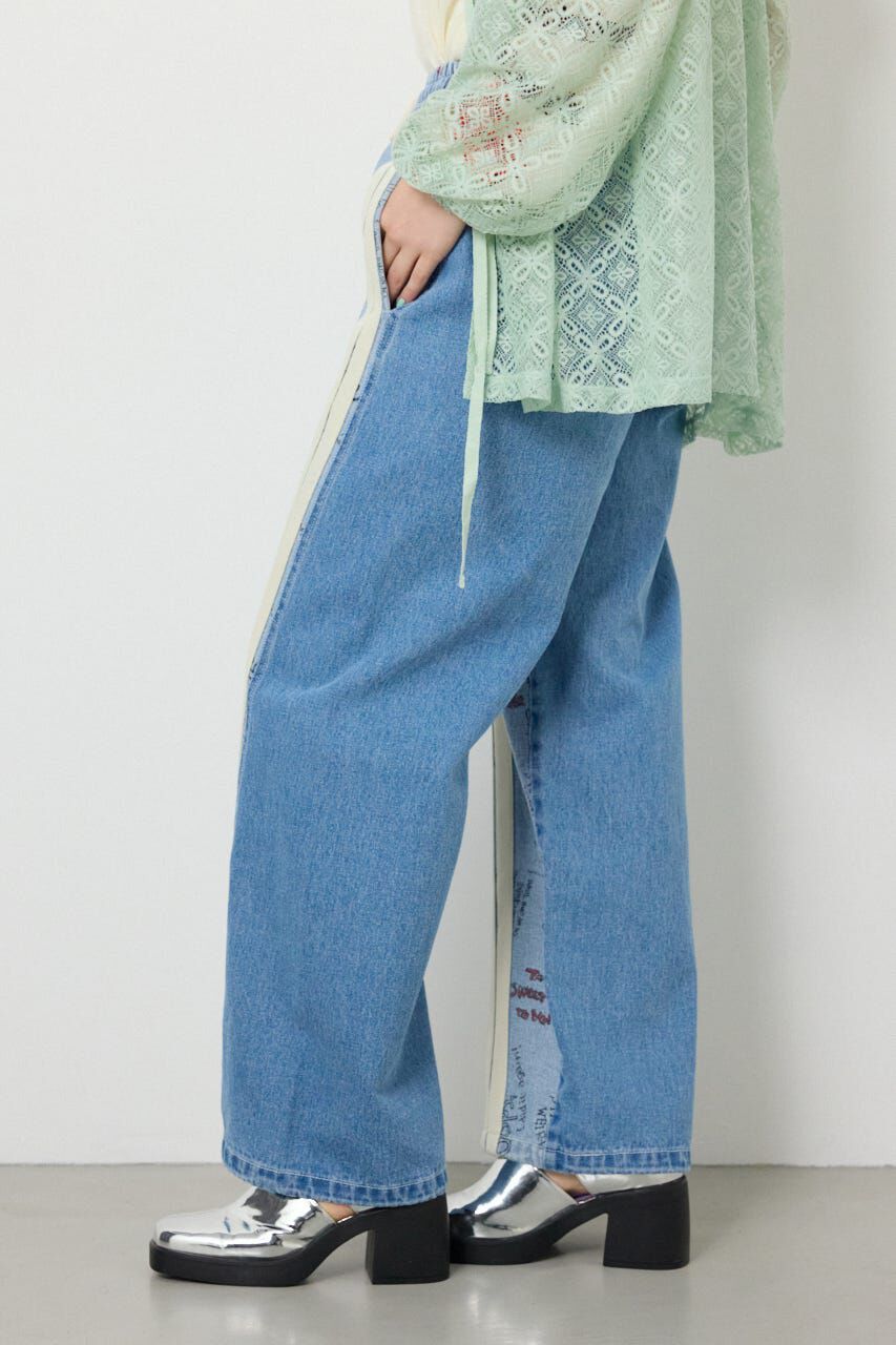 RODEO CROWNS「アソートパターン切り替えラインデニム」|その他|