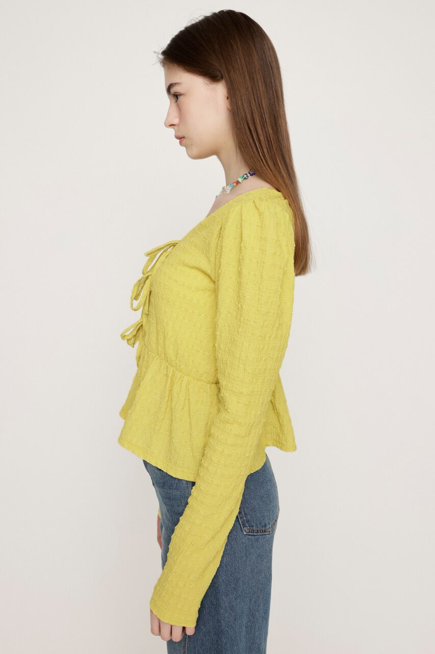 SLY「2WAY SWELLING JQ PUFF トップス」|Tシャツ・カットソー|