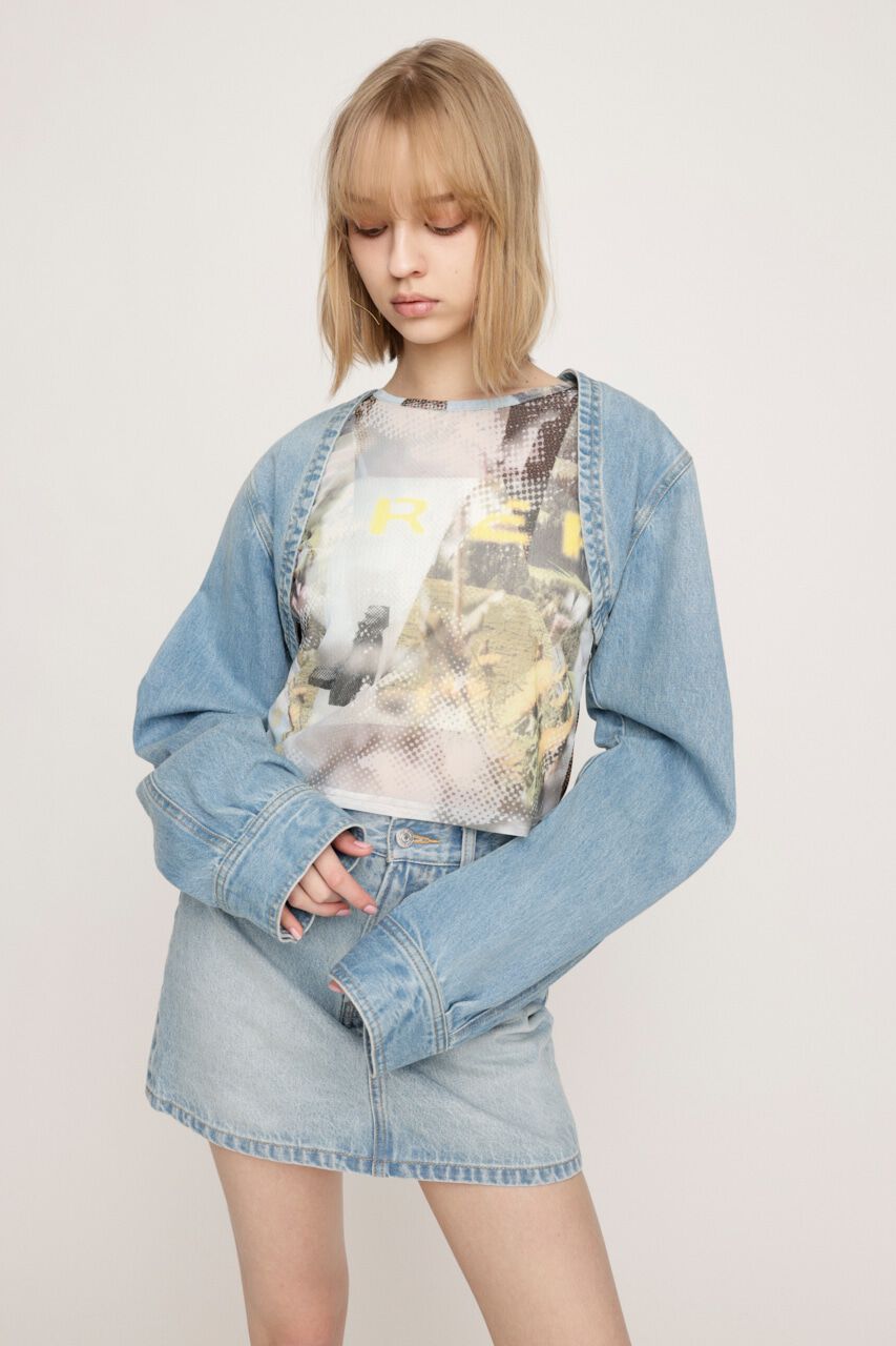 SLY「KIETH 2P DENIM JK-C」|デニムジャケット|