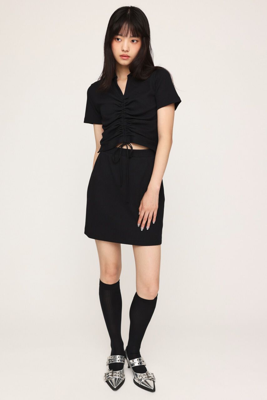 SLY「SHIRRING SKIPPER ワンピース」|ワンピース|