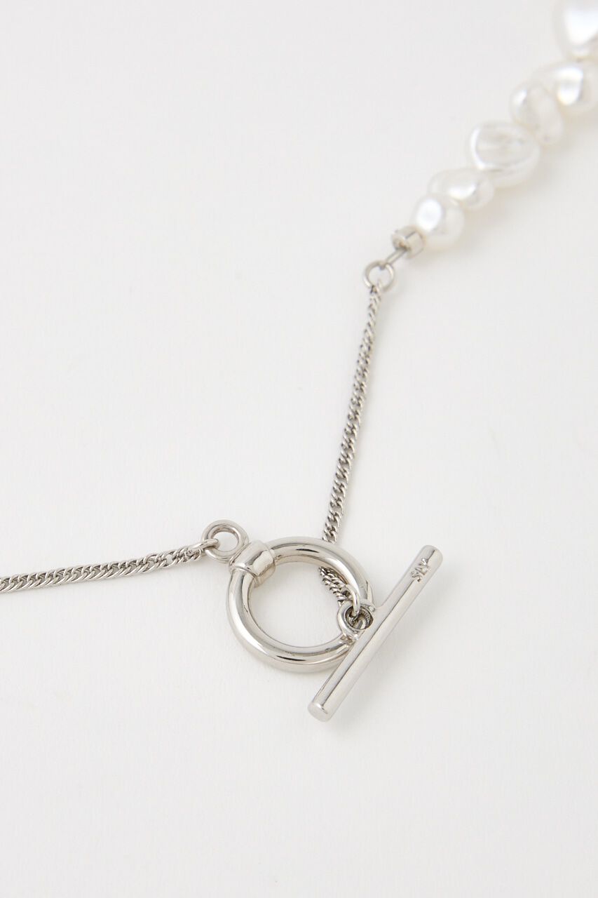 SLY「FAUX PEARL CHARM ネックレス」|ネックレス|