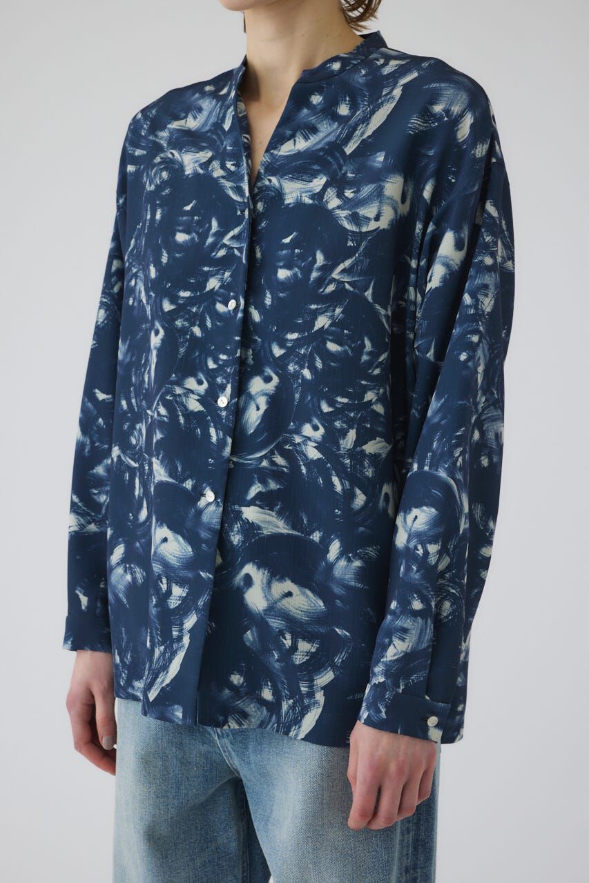 RIM.ARK 「Air turbulence painting blouse」|シャツ・ブラウス|