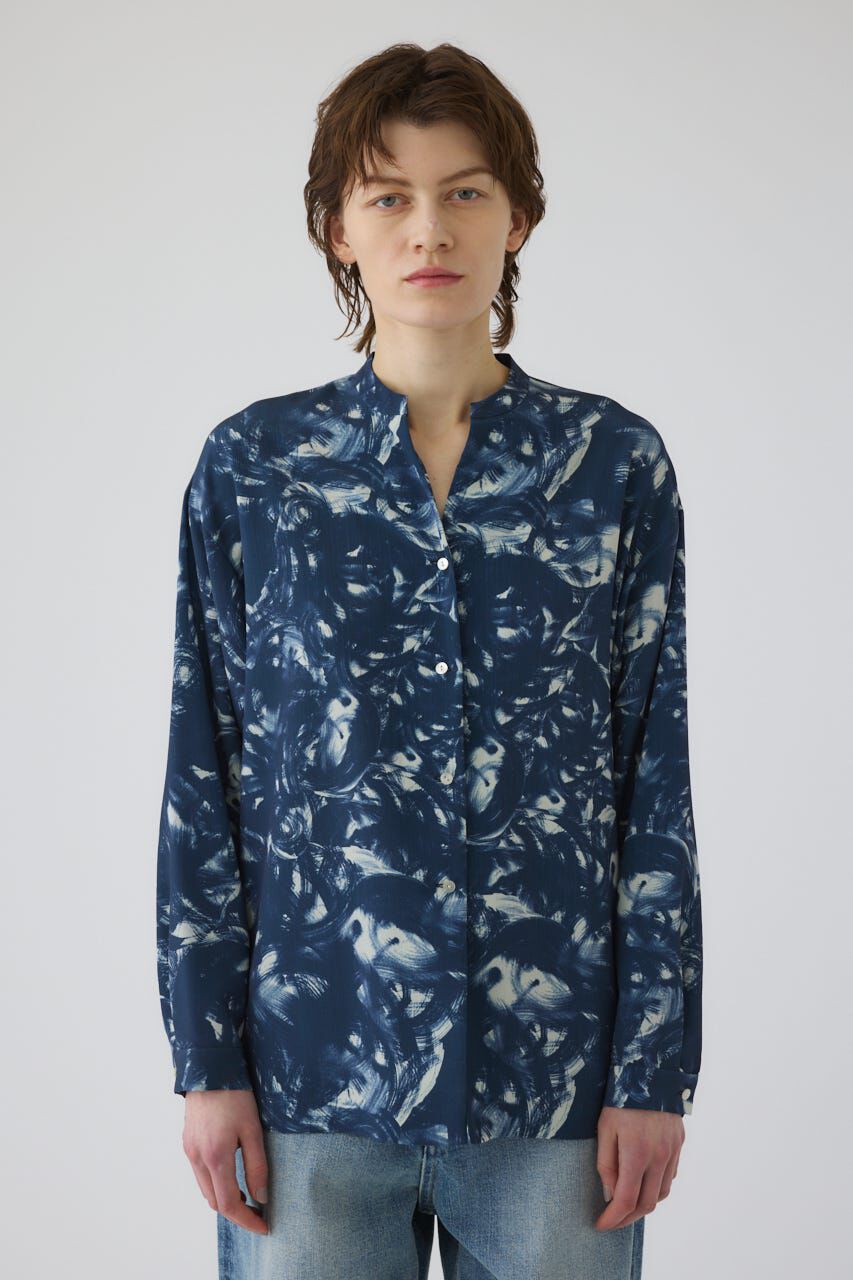 RIM.ARK 「Air turbulence painting blouse」|シャツ・ブラウス|