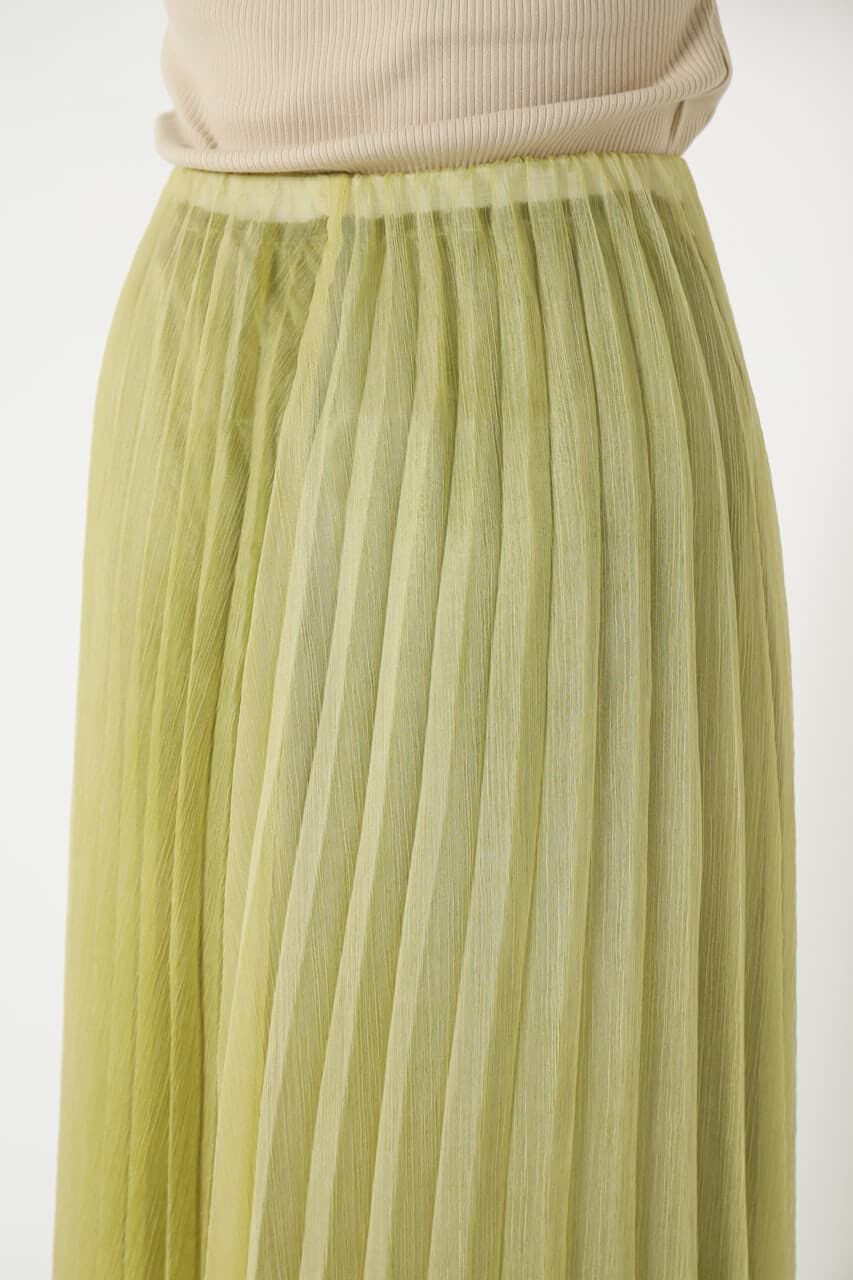 SHEL'TTER SELECT「Color Tulle Pleats Skirt」|スカート|