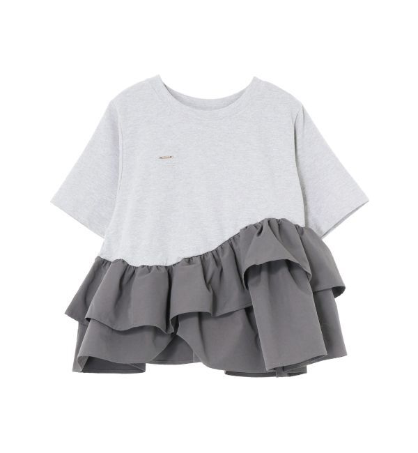 CALNAMUR「フリルヘムティアードＴシャツ」|Tシャツ・カットソー|