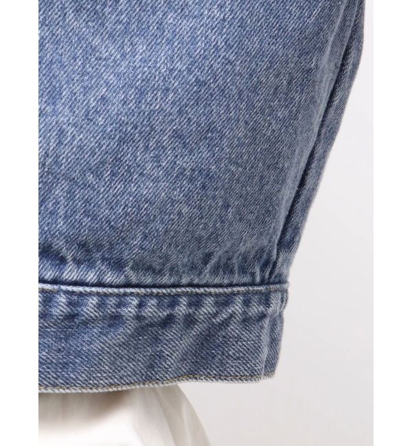 CALNAMUR「ヨークデザインデニムジャケット」|ブルゾン・スタジャン|