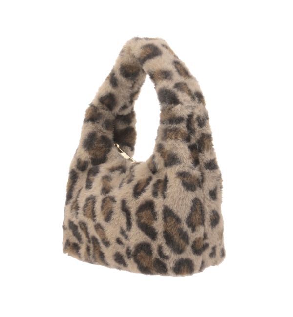 RESEXXY「レオパードフェイクファーバッグ」|ハンドバッグ|