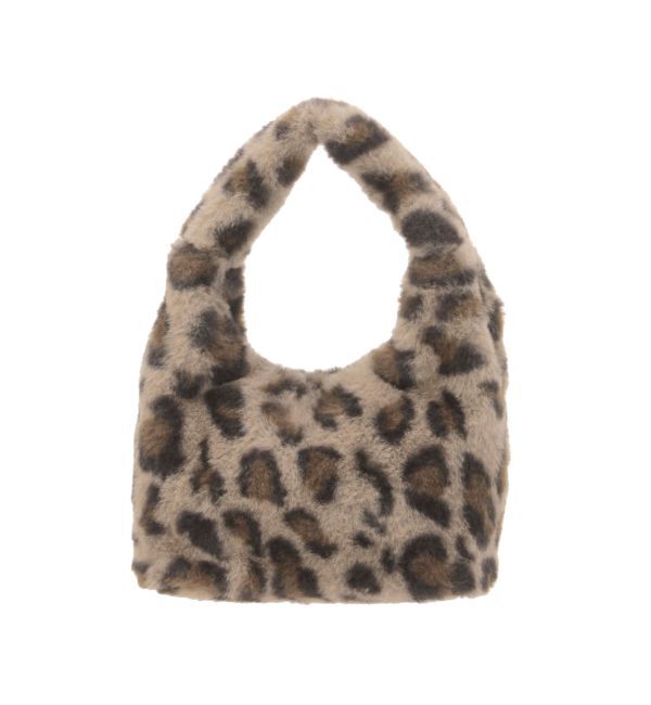 RESEXXY「レオパードフェイクファーバッグ」|ハンドバッグ|