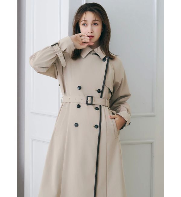 dazzlin「【藤井サチコラボ】ケープ付2WAYトレンチコート」|トレンチコート|