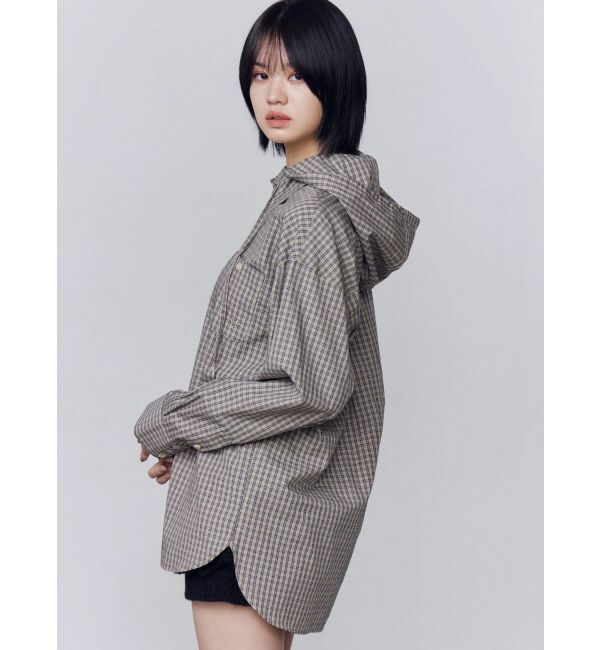 EMODA「ワイドボディフーディシャツ」|シャツ・ブラウス|