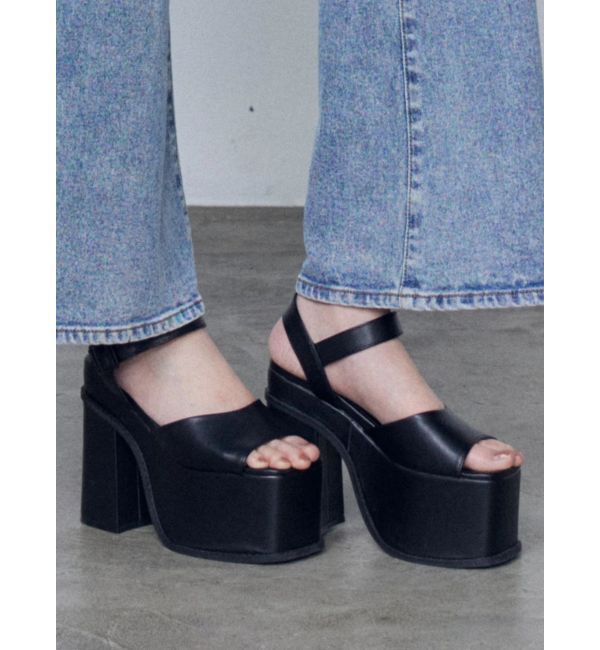 EMODA「スキンラインバルキーサンダル」|サンダル|