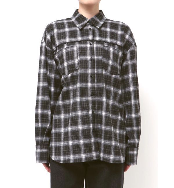 EMODA「エッジレースオーバーシャツ」|シャツ・ブラウス|