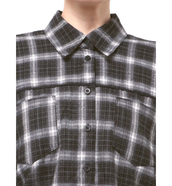 EMODA「エッジレースオーバーシャツ」|シャツ・ブラウス|