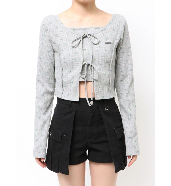 EMODA「カットツインセット」|Tシャツ・カットソー|グレー