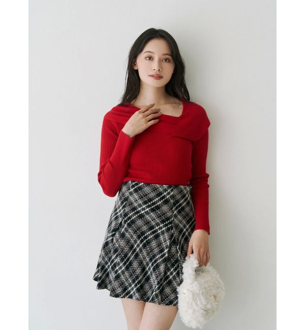 MERCURYDUO「オリジナルロービングチェックミニスカパン」|その他|