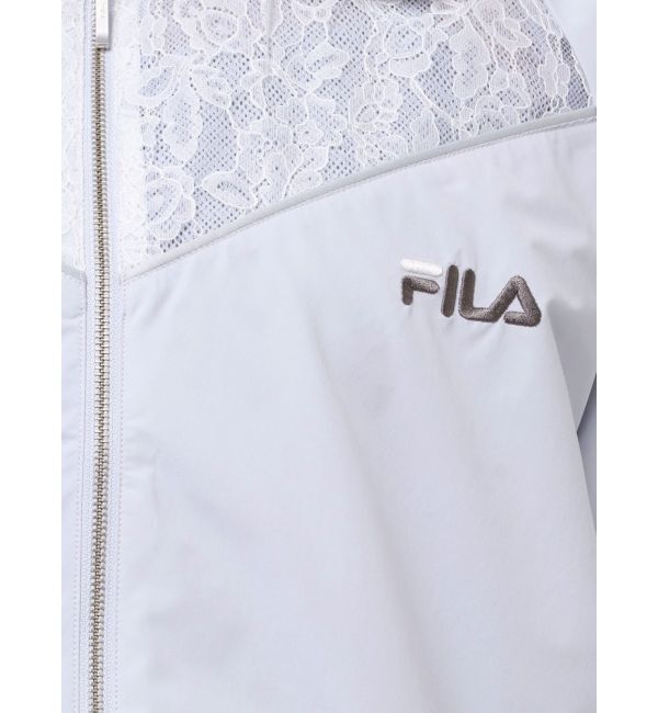 MERCURYDUO「【FILA別注】レース切替トラックジャケット」|ブルゾン・スタジャン|