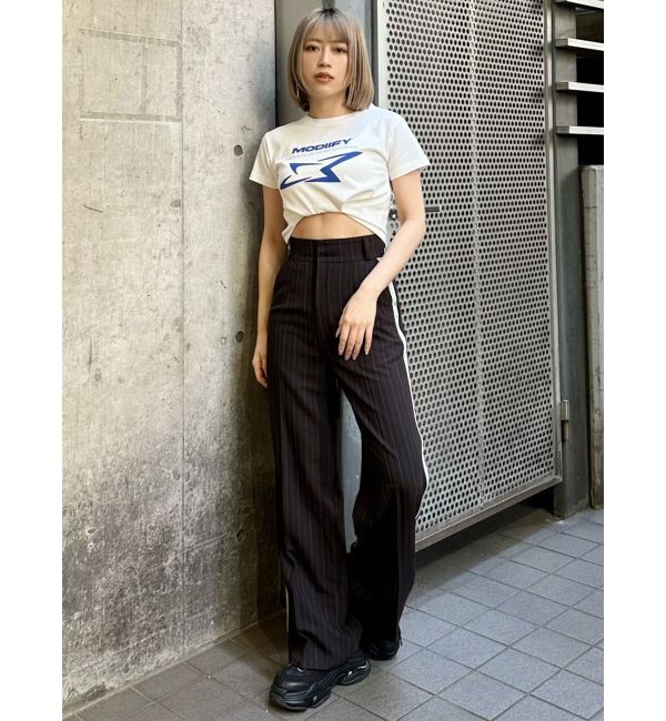 MURUA「パイピングラインパンツ」|その他|