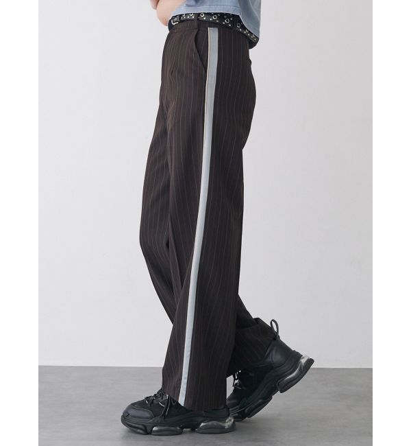 MURUA「パイピングラインパンツ」|その他|ダークブラウン