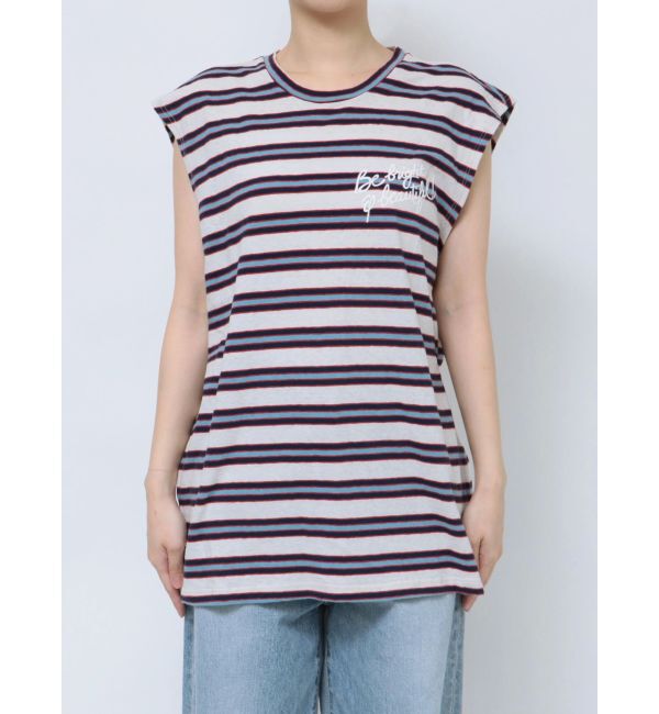 Ungrid「Sobrante by mixta別注 マルチボーダータンクトップ」|Tシャツ・カットソー|