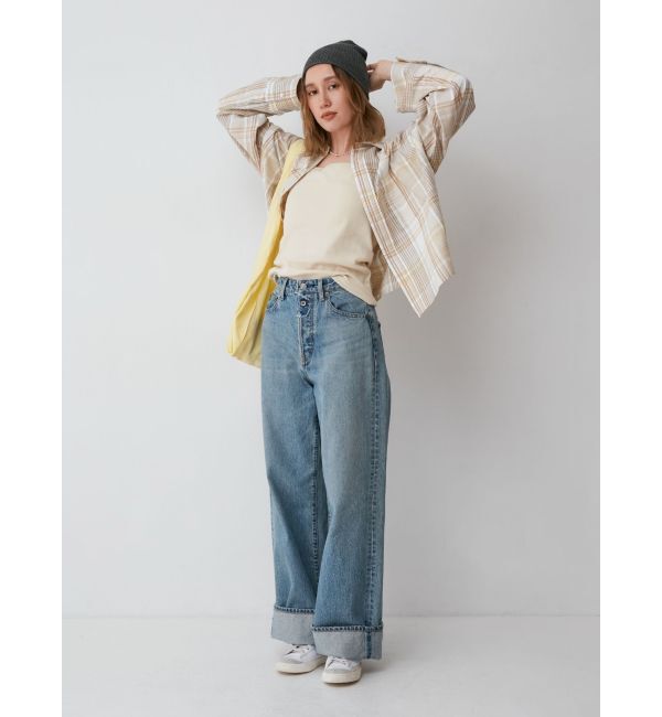 Ungrid「リネン混チェックシャツ」|シャツ・ブラウス|