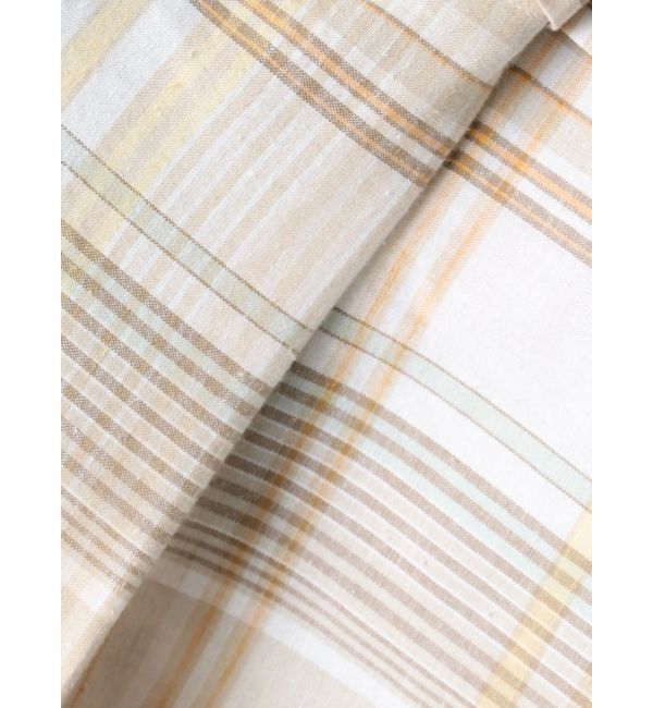 Ungrid「リネン混チェックシャツ」|シャツ・ブラウス|