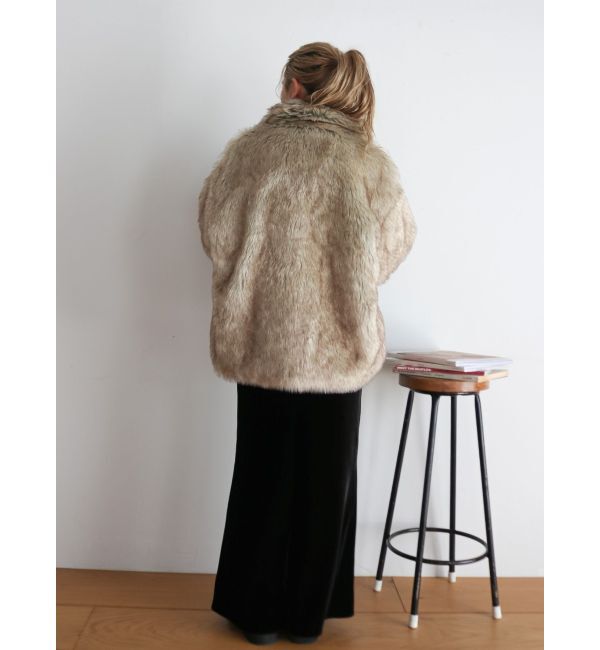 Ungrid「ボリュームデザインファーコート」|その他|