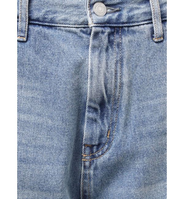 Ungrid「【WEB限定】ボタンデザインハイウエストストレートデニム」|デニム|