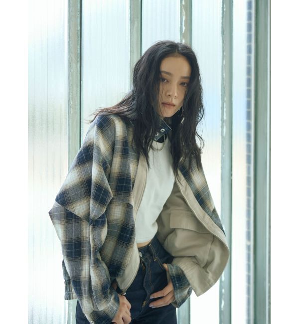 Ungrid「リバーシブルスウィングトップ」|ブルゾン・スタジャン|