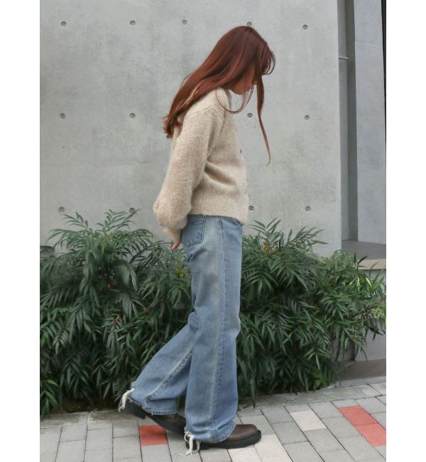 Ungrid「スパンコールポロニットカーディガン」|カーディガン|