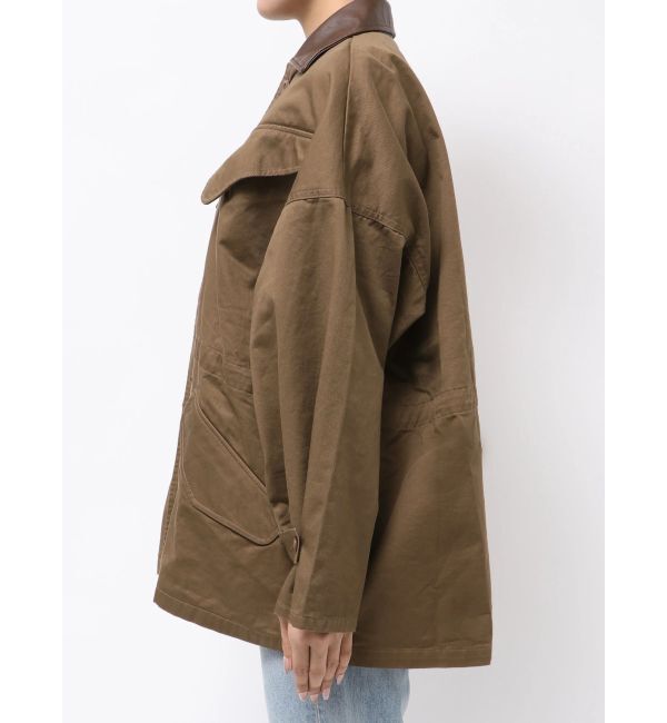 Ungrid「レザードッキングミリタリーブルゾン」|ブルゾン・スタジャン|