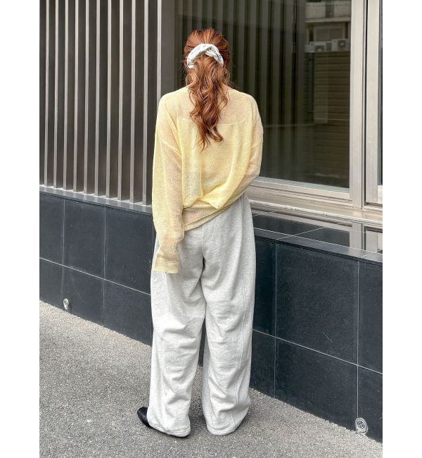 Ungrid「シアーショートニット」|ニット・セーター|