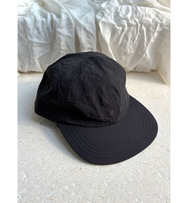 Ungrid「コードデザインナイロン混キャップ」|キャップ・キャスケット|ブラック