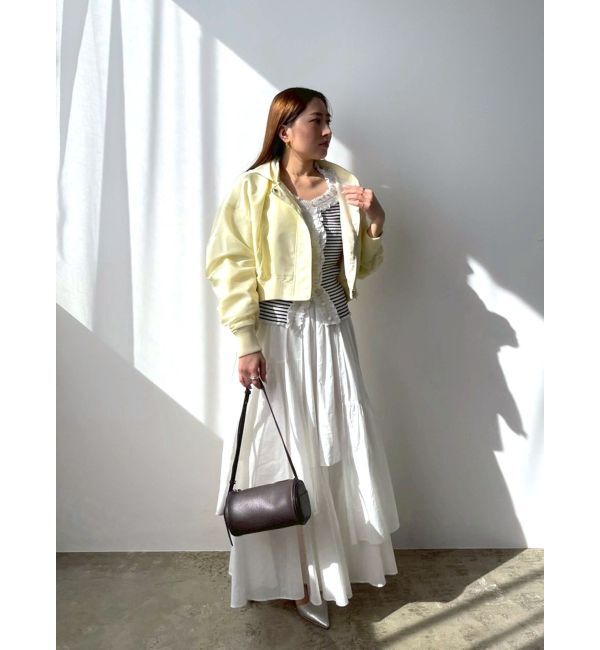 LAGUNAMOON「ショートMA-1」|ブルゾン・スタジャン|