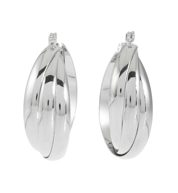 EVRIS「DEFORMATION HOOPピアス」|ピアス|シルバー