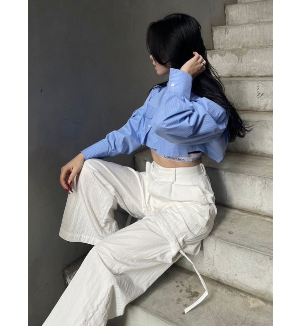 EVRIS「サイドオープン2WAYパンツ」|カーゴ|