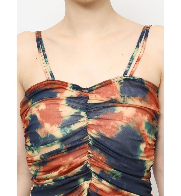 EVRIS「タイダイプリントシアーキャミソール」|キャミソール|