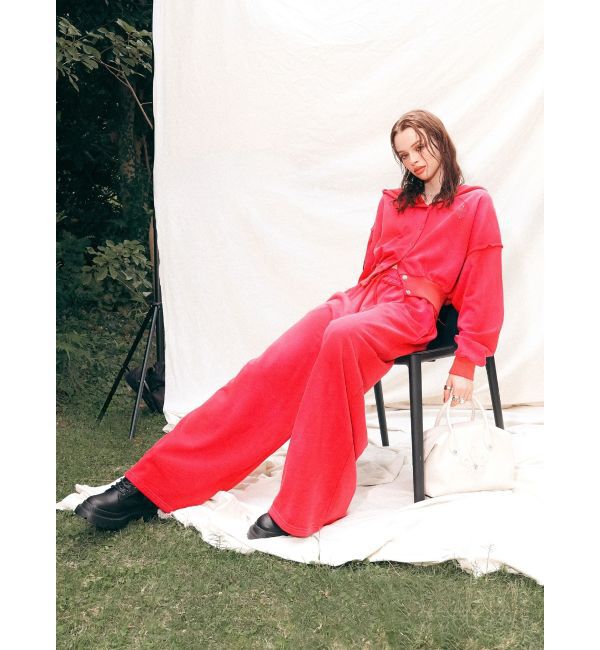 EVRIS「パウダースウェットワイドパンツ【セットアップ着用可能】」|その他|