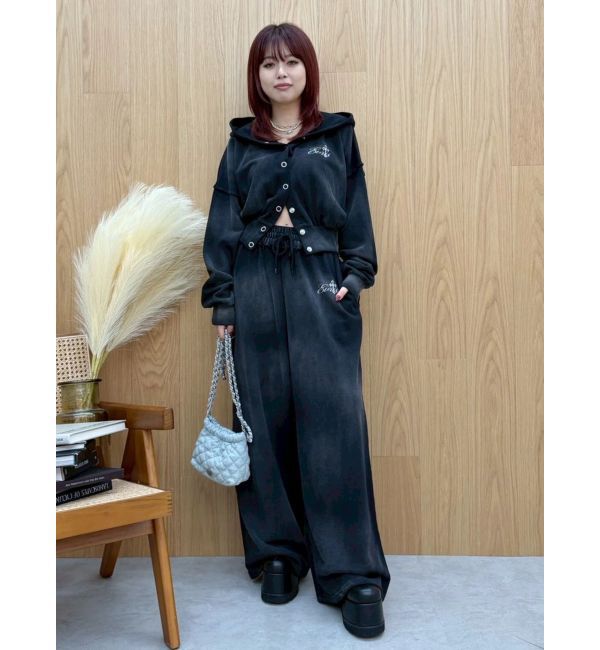 EVRIS「パウダースウェットワイドパンツ【セットアップ着用可能】」|その他|