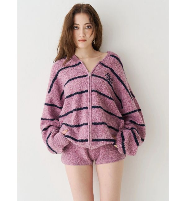 EVRIS「オーバーサイズフードニットトップス【セットアップ着用可能】」|ニット・セーター|