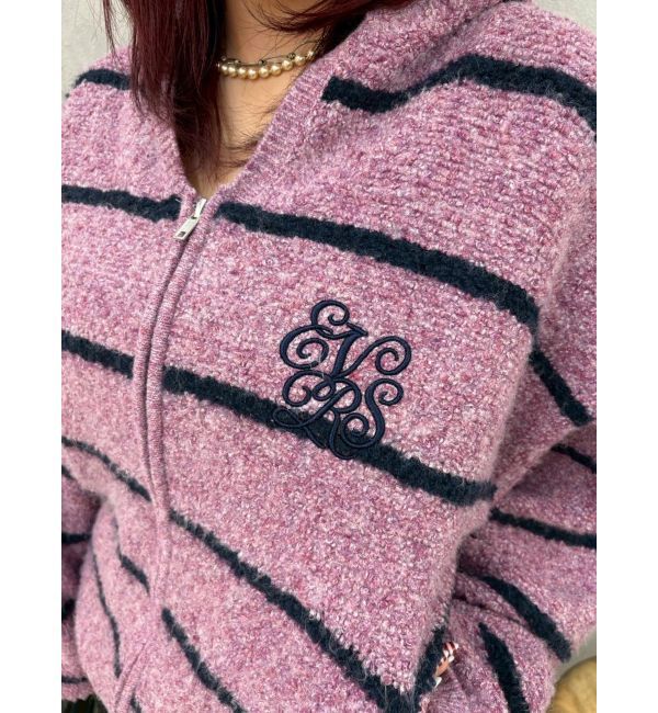 EVRIS「オーバーサイズフードニットトップス【セットアップ着用可能】」|ニット・セーター|