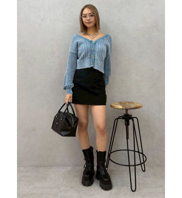 EVRIS「ツイルタイトミニスカート」|スカート|